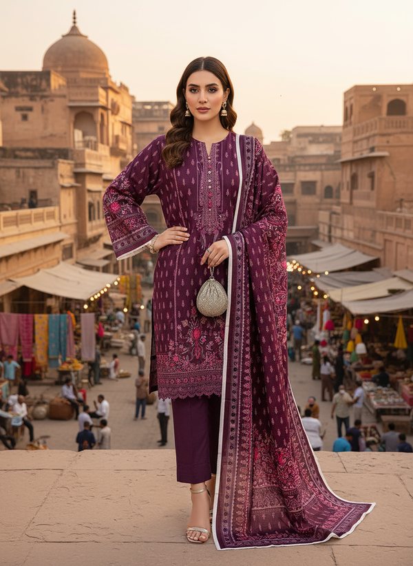 3-Piece Doria Linen Suit