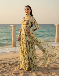 Premium Silk Fabric 2-Piece Unstitched Suit for Women