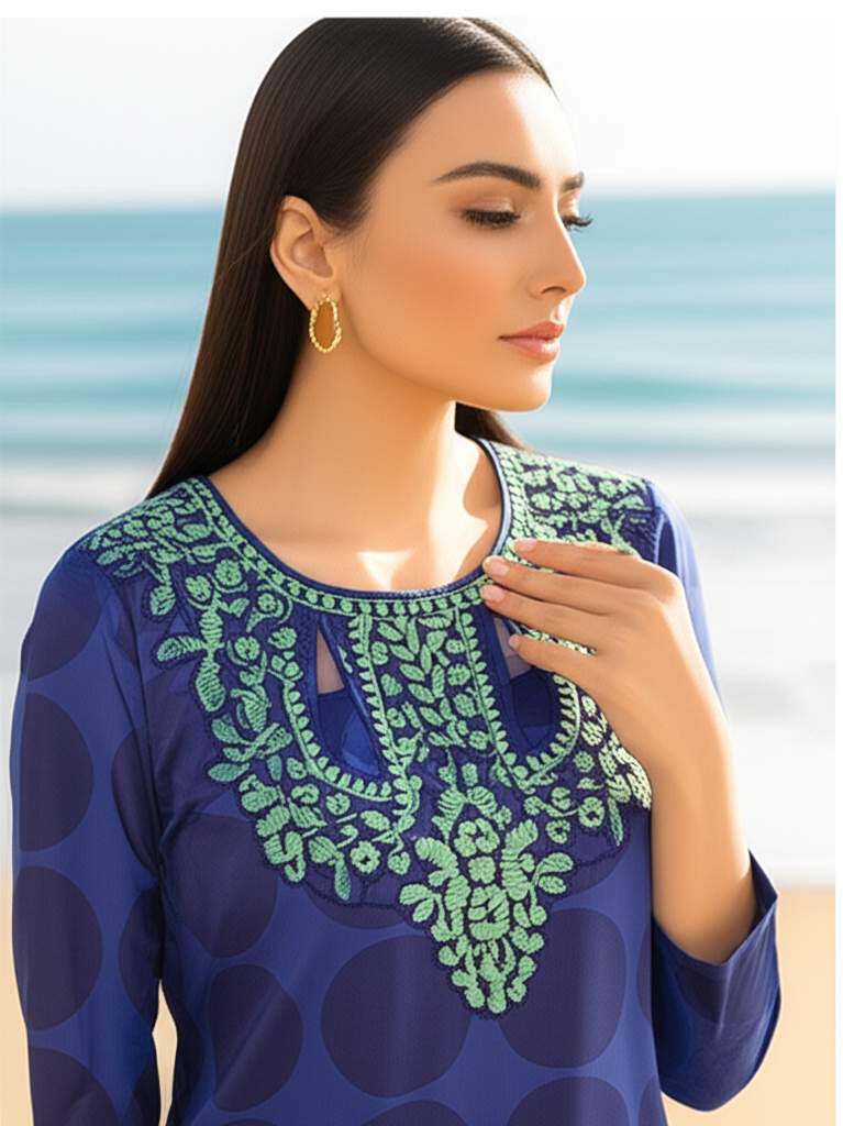 Premium Silk Fabric 2-Piece Unstitched Suit for Women