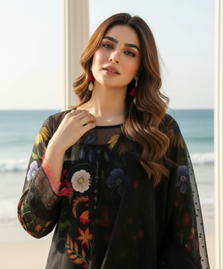 Premium Fabric 2-Piece Unstitched Suit for Women