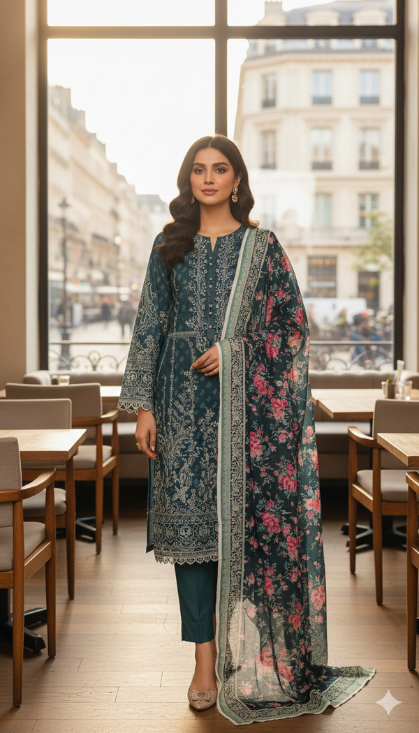 3-Piece Doria Linen Suit