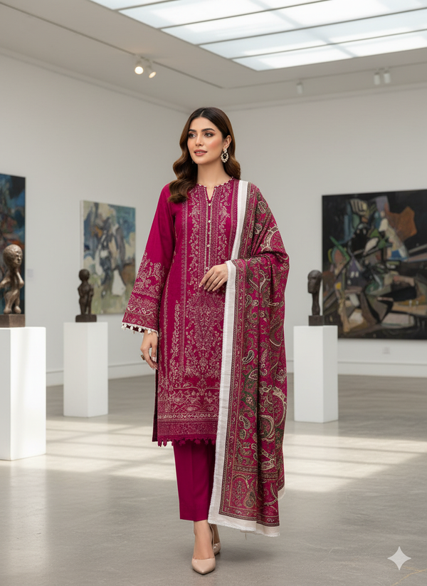 3-Piece Doria Linen Suit