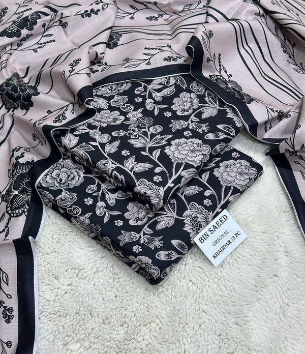 3 Piece Premium Khaddar Suit