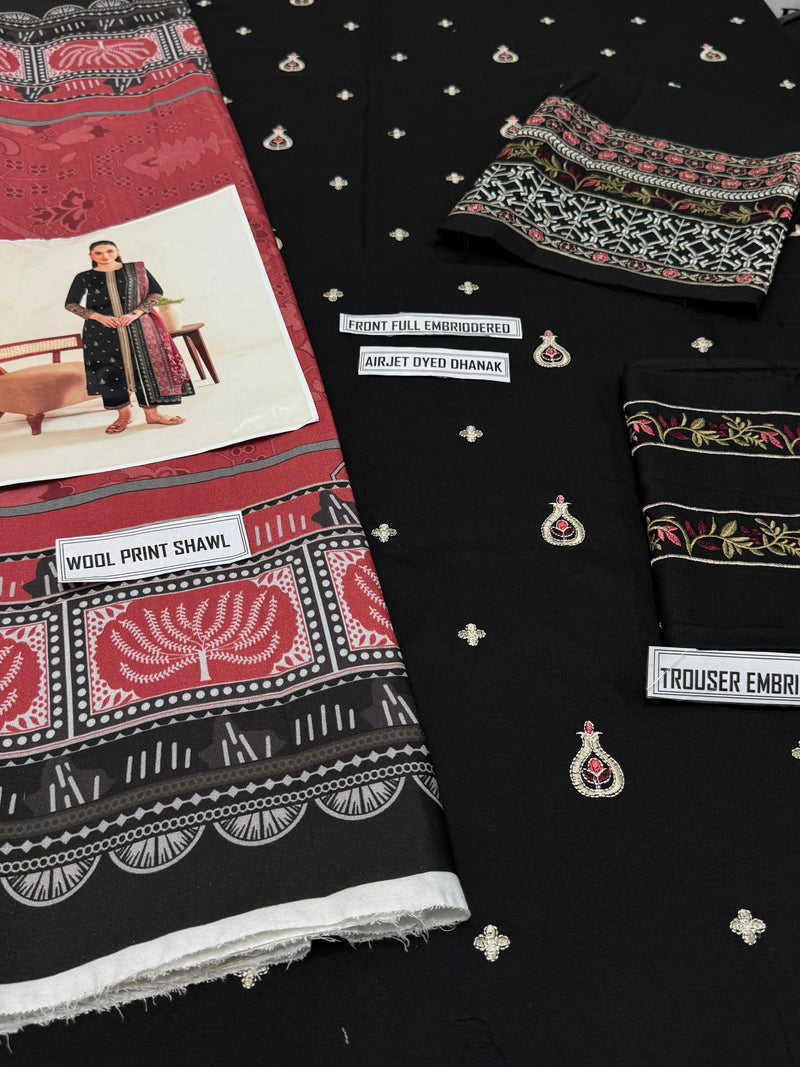 Premium Quality 3Premium 3-Piece Airjet Dhanak Suit