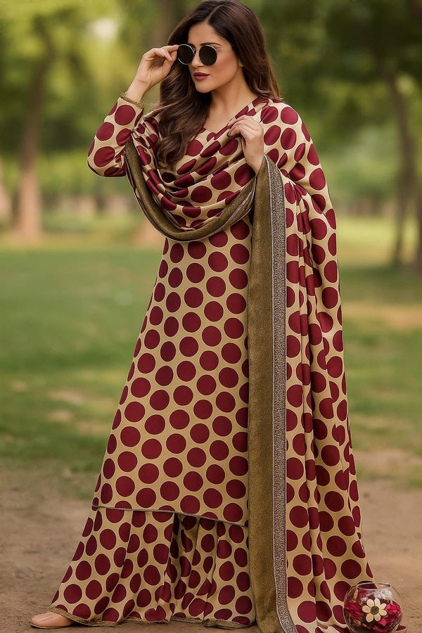 Luxurious Shamooz Silk 3-Piece Suit