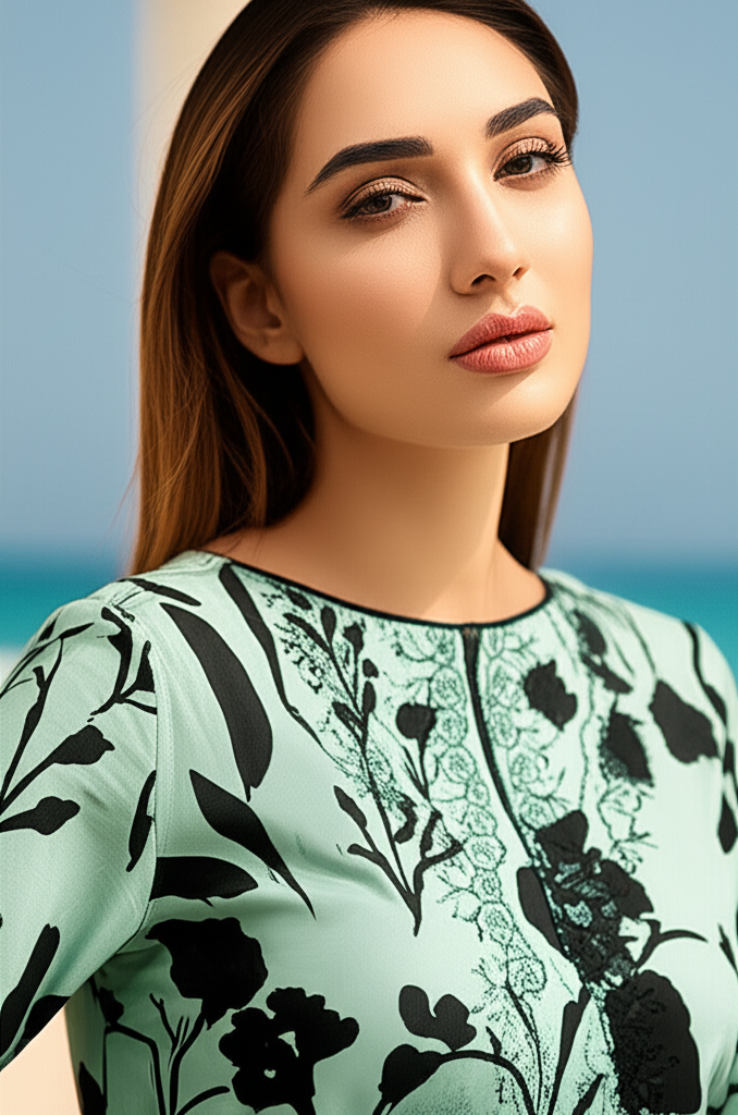 Premium Silk Fabric 2-Piece Unstitched Suit for Women