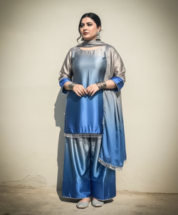 Luxurious Shamooz Silk 3-Piece Suit